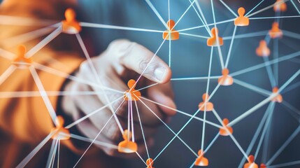 Connecting People - A Visual Representation of Social Networks