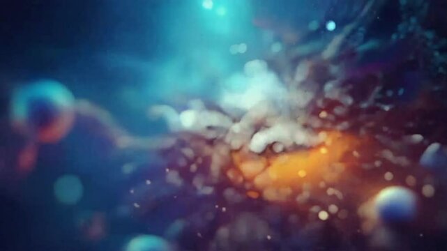 3D Animation of Microscopic View of Cancer Cell, Tumor, or Virus Being Destroyed