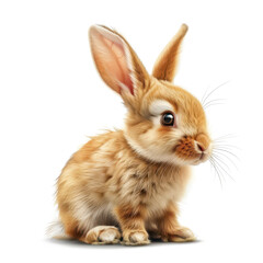 Obraz premium Cute Bunny Rabbit - Adorable Pet Animal