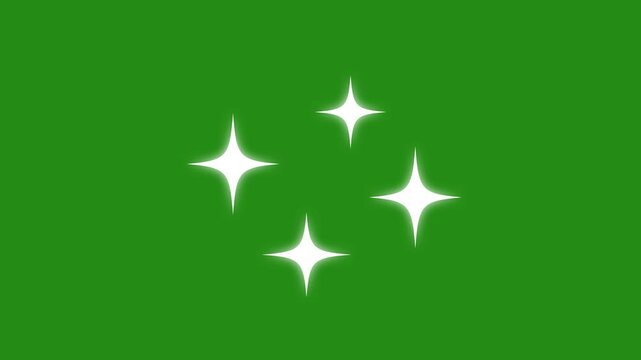 3 star Shape Layer animation on star shine animation Twinkling stars sparkling stars Shine animation. Shimmering light  sparkling stars Shine animation. twinkle stars overlay screen.