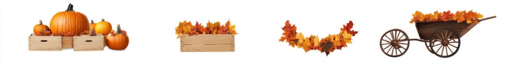 Fototapeta premium Autumn Harvest Display