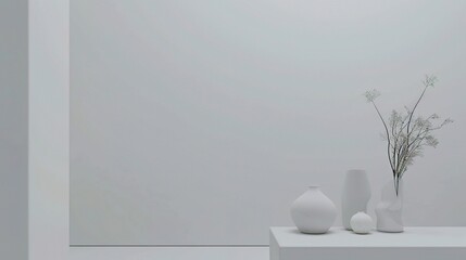 Simple White Modern Background - a clean and contemporary visual. The simple white modern background offers a sleek and uncluttered scene, perfect for highlighting various elements