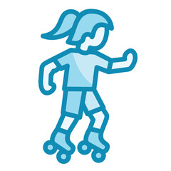 Roller Skating Icon