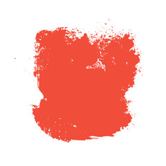 Colorful paint stain, isolated on white, vector 