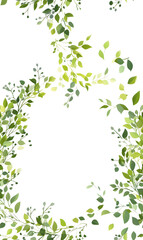 Fototapeta premium Whimsical Floral and Foliage Designs: Playful Doodles, Geometric Leaves, and Elegant Wildflowers in Bold and Soft Color Palettes.