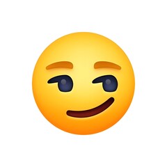 Fototapeta premium Smirking Face 