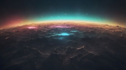 Fototapeta premium Abstract Space Cloudscape