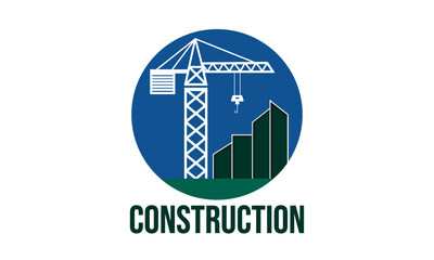 building logo, building construction, engineer, architectural, contractor, exterior, construction logo,