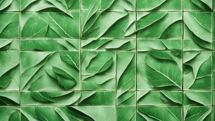 Fototapeta premium green leaves background