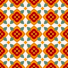 Traditional seamless pattern