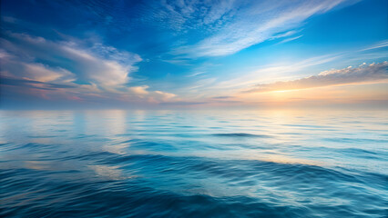 Obraz premium Soft Blue to Misty Gray Gradient with Ocean Vibe. Perfect for: Beach, Summer