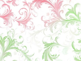 Abstract Floral Pattern Design.