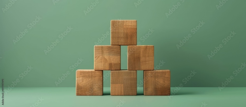 Aufkleber we re seeking your feedback displayed on wooden blocks against a green backdrop creating a feedback 
