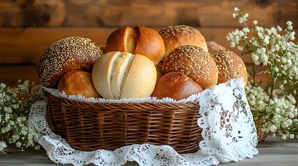 basket with bead