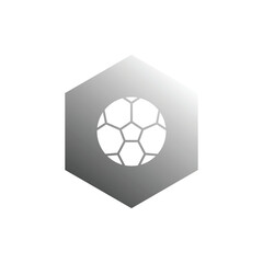 Obraz premium Ball Icon A Symbol of Unity and Play