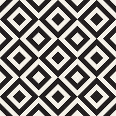 Vector seamless pattern. Repeating geometric lines. Abstract lattice background design.