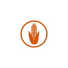 Ear of corn icon isolated on transparent background