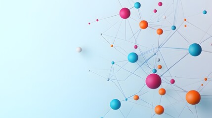 Dynamic connection of abstract shapes and colors