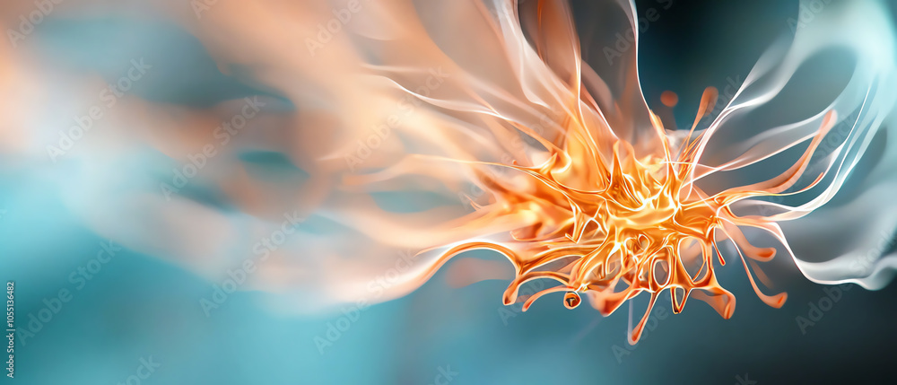 Poster captivating abstract display of layered fireworks bursting with vibrant energy and fluid dynamics