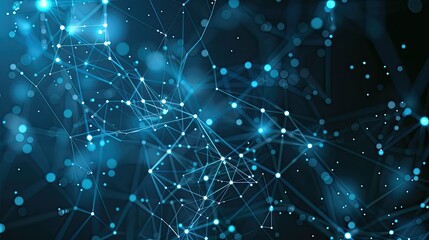 abstract Technology Network Background