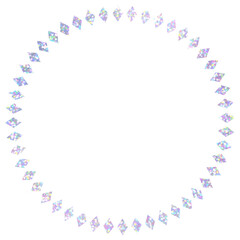 ホログラム_フレーム_環状