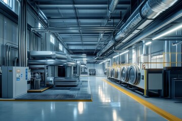 Obraz premium industrial facility interior