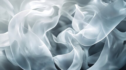 Obraz premium Abstract White Fabric Texture Background