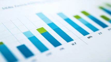 Colorful Bar Graph with Data and Analysis Insights