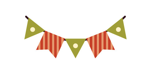 Colorful Garland Vector - 03