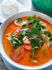 Tom yam soup