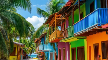 Vibrant Coastal Homes with Inviting Atmosphere
