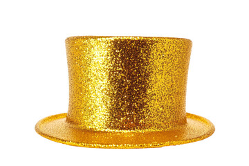 High-Quality PNG golden top hat Isolated on White Background – High Resolution