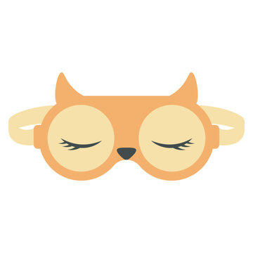 recommend clip art: Sleep Mask Illustration