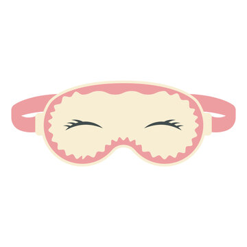 recommend clip art: Sleep Mask Illustration
