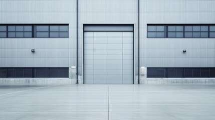 Obraz premium Silver warehouse