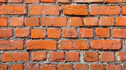 Faded Red Brick Elegance, a timeless backdrop featuring weathered red bricks with distinct bonds, exuding a rustic charm and classic appeal in every detail.