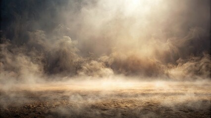 Ground fog texture background with a soft and mysterious appearance, foggy, misty, atmospheric, ethereal, hazy, tranquil, calm