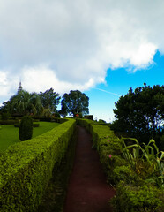 Park on Sao Miguel Island. Azores
