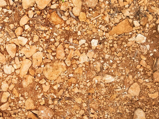 Rocky natural background.