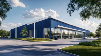 Obraz premium Innovative Hangar Design