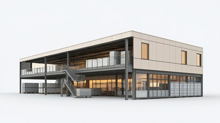 Obraz premium Modern Modular Building