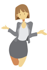 business woman confused 