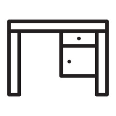 desk line icon