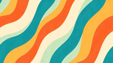 Vintage Patterns with Vibrant Colors and Bold Designs
