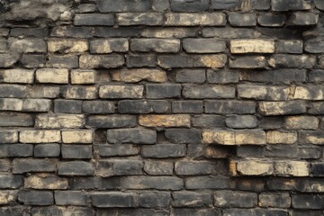 Obraz premium Warm Brick Wall Texture with Depth