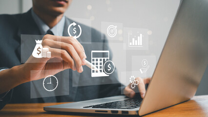 Budget concept. 2025 Budget planning and management concept. Financial planning, corporate finance,...