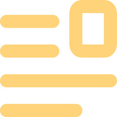 Document Layout Right icon logo design