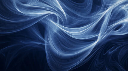 astarte.ai: Abstract Blue Swirling Lines Background
