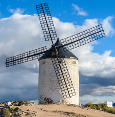 Traditional windmills, Consuegra, Castilla-La Mancha, Spain