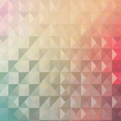 Obraz premium Pastel Geometric Pattern with Abstract Triangular Shapes
